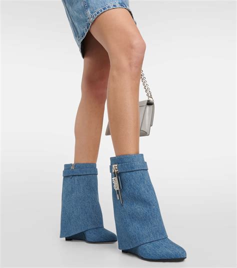 blue givenchy boots|givenchy shark boots on sale.